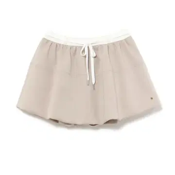 andmary Murphy flare mini skirt beige
