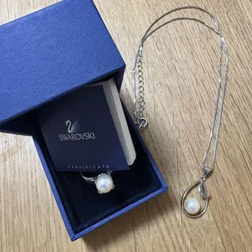 Swarovski 펄 펜던트 목걸이