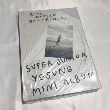 예성 미니 앨범 너라는 벚꽃 꽃잎이 내 마음에 흩날려 내렸다.
