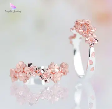 꽃 아카리 -벚꽃 반지- Angelic Jewelry 14호