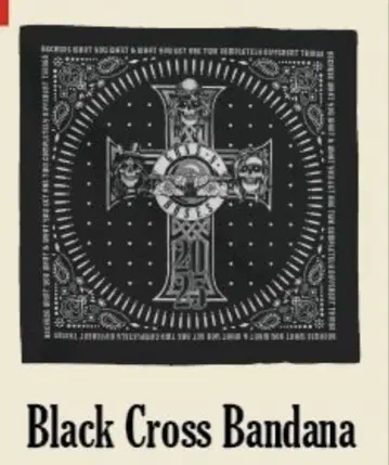 Black Cross 반다나