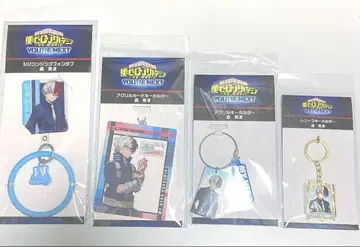 히로아카 토도로키 쇼토 영화 굿즈 키링 실리콘 링 폰탭