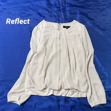 Reflect 리플렉트 더블 쉬폰 jersey 니트 블라우스