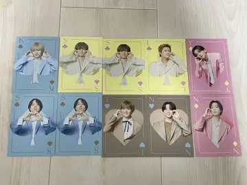 Fantastics 캘린더 트레이딩 카드 + 세카이상 배지