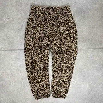 Leopard pattern 이지 팬츠 표범 무늬 애니멀 배기 밑단 조임
