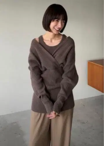 CLANE CACHE COEUR LAYER KNIT TOPS