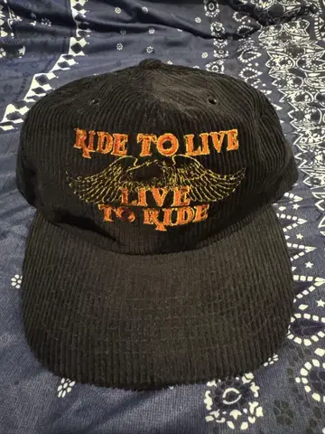 코듀로이 캡 식스헬메츠 ride to live