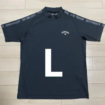 [ 상태 좋음 ] 캘러웨이 모크넥 셔츠 L 사이즈 블랙