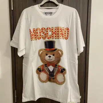 MOSCHINO 모스키노 테디베어 크루넥 티셔츠