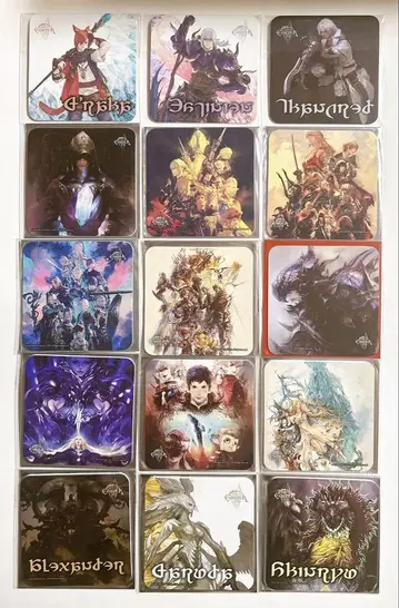 에오르제아 카페 에오카페 FF14 코스터 그라하 에스티니앙 외
