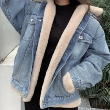 GYDA 3way 페이크 퍼 데님 G-자켓