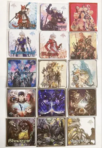 에오르제아 카페 에오카페 FF14 코스터 그라하 에스티니앙 외