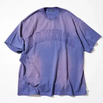 NAUTICA 보라색 티셔츠 사이즈 S 노티카
