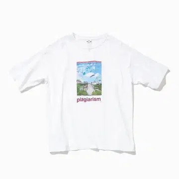 도작 T셔츠 typeA 화이트 XL 사이즈