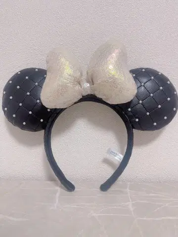 디즈니 머리띠 블랙 리본 포함