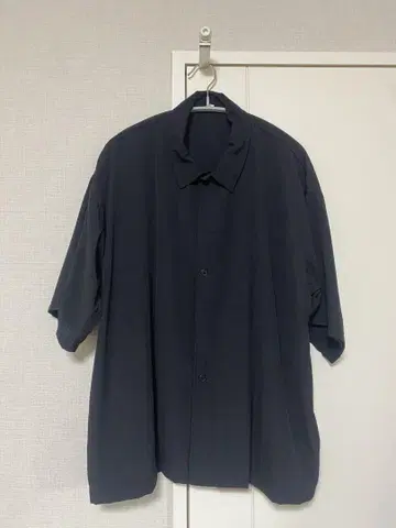 MUJI LaBo 통기성 반팔 셔츠 와이드 팬츠