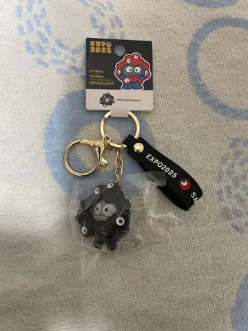 산리오 검은 먄먄 한교동 블랙 키링 엑스포