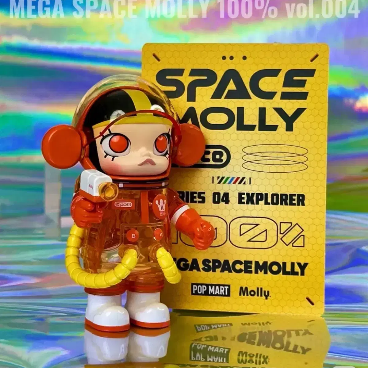 POP MART SPACE MOLLY コカコーラ　400％ 100% MEGA SPACE MOLLY 400% TEAM COCA-COLA | All MEGA - POP MART