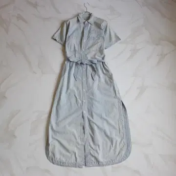 POLO RALPH LAUREN 워시 가공 데님 원피스 S 사이즈