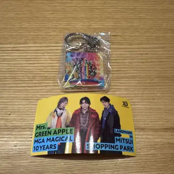 Mrs. GREEN APPLE 아크릴 키홀더 스티커 SET 새상품