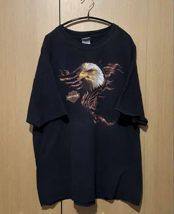Harley-Davidson 티셔츠 XL 독수리 그래픽 90s