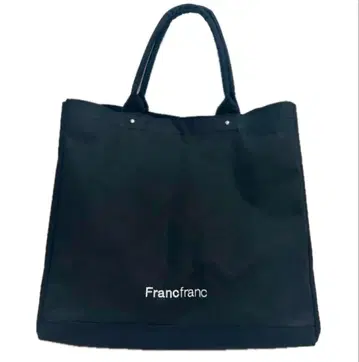 완판 Francfranc 로고 토트백 2L 블랙