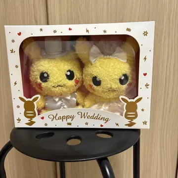 Pokemon 피카츄 wedding 결혼식 봉제 인형