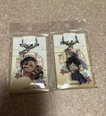 야마토 칸스케 모로후시 타카아키 전국 아크릴 키링