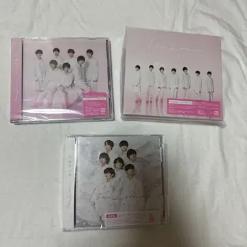 나니와단시 1st Love CD 3장 세트 (스티커 포함)