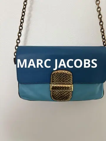 [새상품급] MARC JACOBS 숄더백 블루 파랑 마크