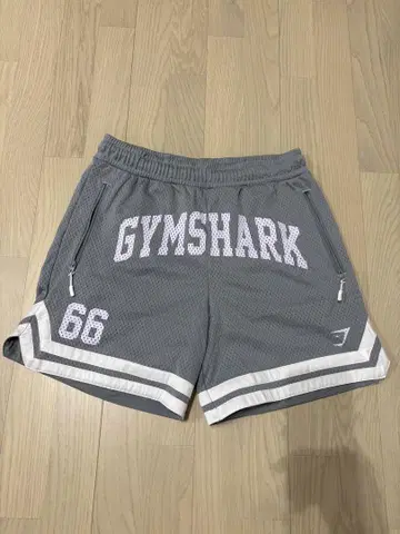 GYMSHARK 메쉬 숏팬츠 M 그레이 66