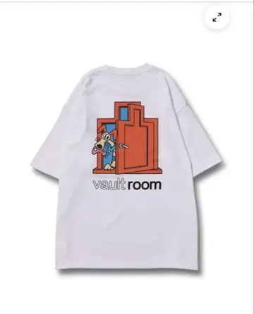 VAULTROOM  TEE / WHT