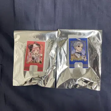 FGO 랜덤 간판풍 클립 스탠드 모리어티 하베트로트 세트