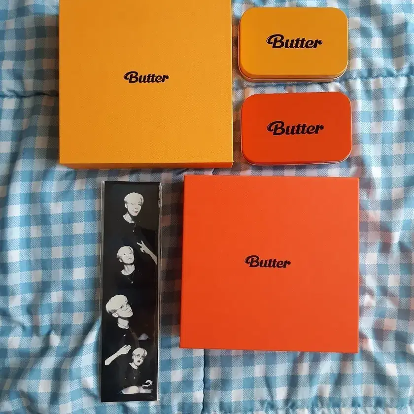 BTS butter ジミントレカ JIMIN BTS BOY GROUP BUTTER Edition Celeb K-pop Photo Card