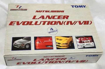 TOMY 미쓰비시 랜서 에볼루션 IV/VII 4 모델 세트