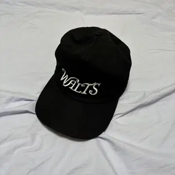 WALT'S BAR WALTS LOGO DADS CAP BLACK