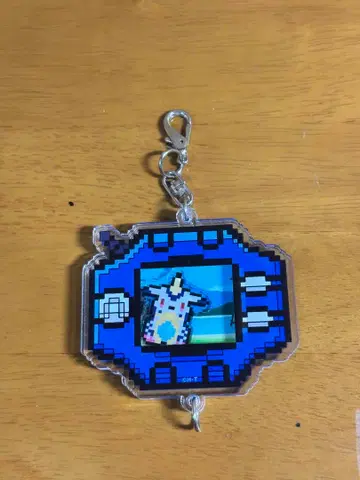 가브몬 디지바이스 키링