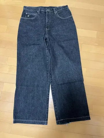 Rocawear 블랙 데님 초와이드