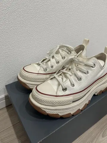 CONVERSE ALL STAR 통굽 스니커즈 화이트