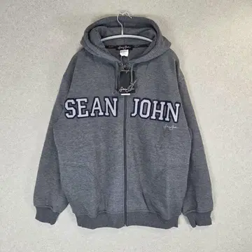 새상품 SEAN JOHN 로고 집업 후드티 후디 size L