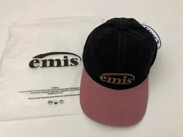 emis 야구 모자 블랙/핑크