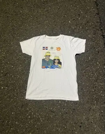 누구야 T셔츠 해외 포토 프린트
