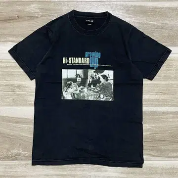 Hi-STANDARD Growing up 프린트 T셔츠 블랙