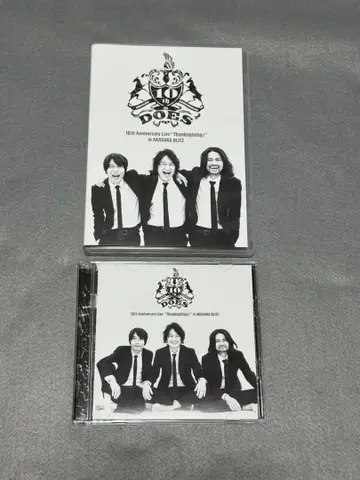 DOES 라스트 라이브 CD blu-ray 중고 은혼 애니메이션