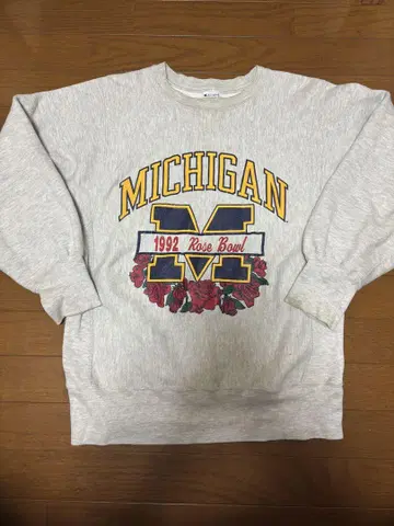 90s 챔피온 리버스 위브 MICHIGAN 대학 ROSE BOUL