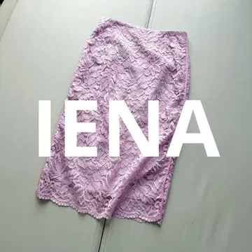 [새상품급] IENA 이에나 레이스 스커트 핑크 34 타이트 스커트