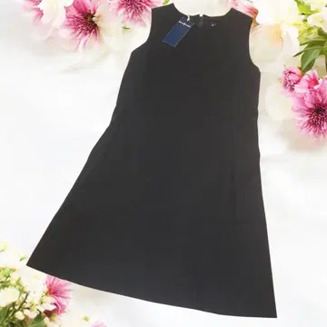 택 포함 미사용 새상품 랄프 로렌 블랙 원피스 150cm 결혼식 발표회