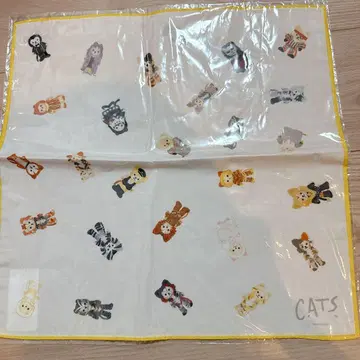 [새상품] 극단 사계 캐츠 손수건 젤리클