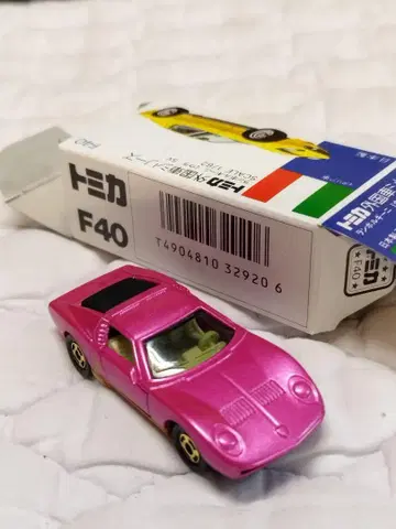 토미카 F40 파란 상자 람보르기니 미우라 SV 일본제