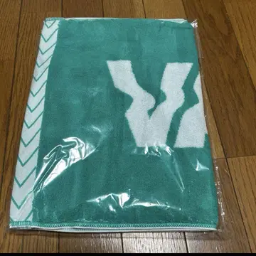 Vaundy 로고 자카드 타월 그린 새상품